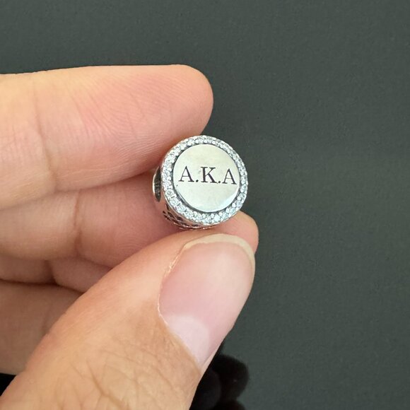 Pandora AKA Charm Alpha Kappa Alpha SororityBead Charm - Picture 7 of 8